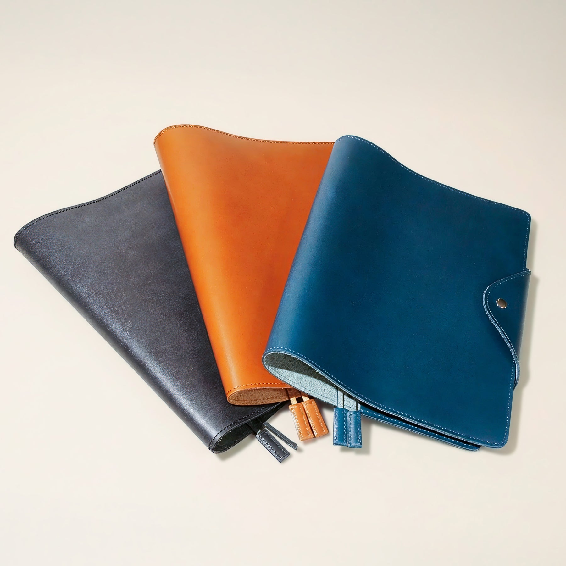 【国産本革】手帳、ノート&ブックカバー "Folio" B5サイズ