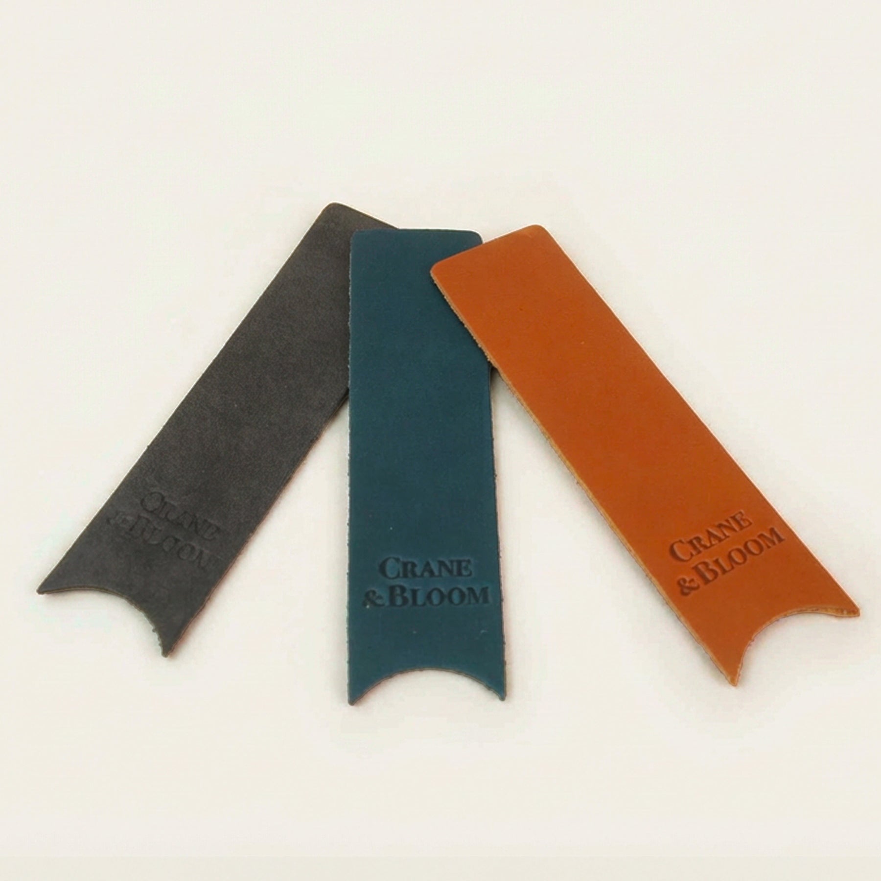 【送料無料】国産本革ブックマーク 3色セット | 次回使える15%オフクーポン付