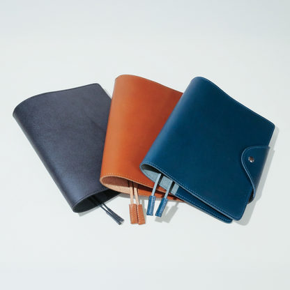 【国産本革】手帳、ノート＆ブックカバー "Folio" A5サイズ