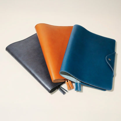 【国産本革】手帳、ノート＆ブックカバー "Folio" A5サイズ