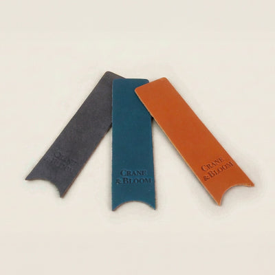 【送料無料】国産本革ブックマーク 3色セット | 次回使える10%オフクーポン付