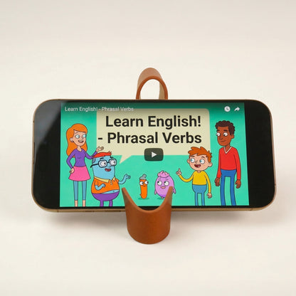 【国産本革】2way レザースマホスタンドキーホルダー "Rest"