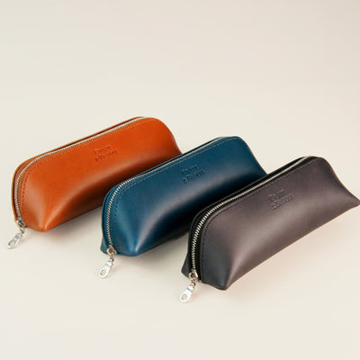 【国産本革】ペンケース - Ridge